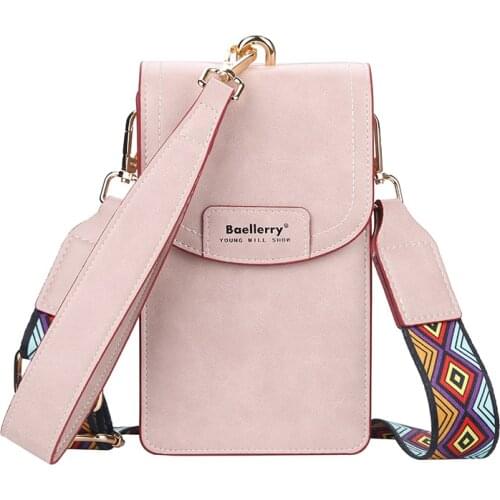 New Crossbody Cell Phone Shoulder Bag Cellphone Bag Fashion Daily Use Card Holder Mini Summer Shoulder Bag for Women Wallet