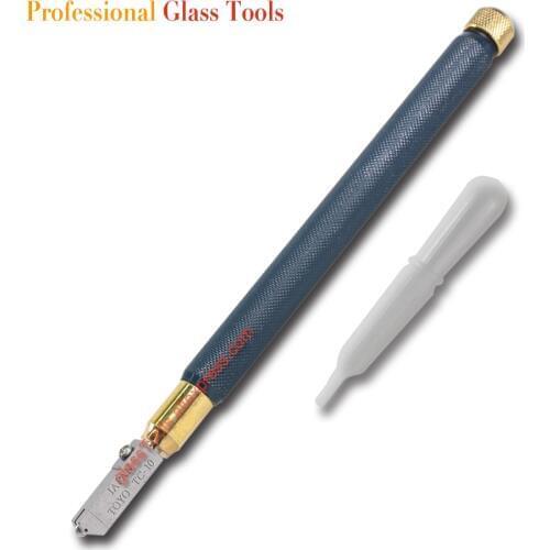 TC-10 B TOYO Glass Cutter for straight cutting/OIL CUTTER with Matel Handle