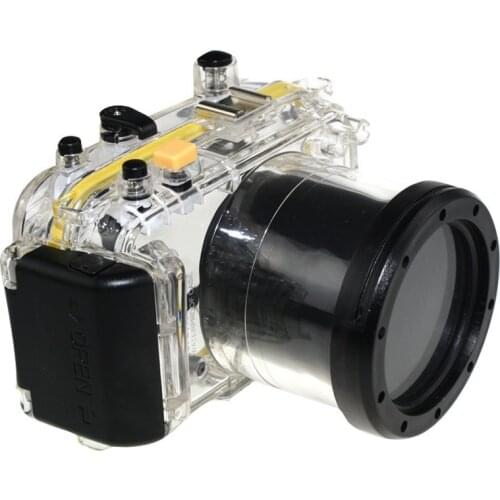 40 meters 130ft Underwater Waterproof Housing Diving Camera Case Bag for Panasonic GF2 14-42mm lens same as Meikon