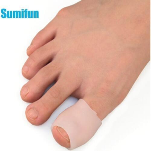 6pcs Big Toe Protector Silicone Gel Bunion Splint Pain Relief Preventing Blisters Corns Nail Tools Foot Care Tool D2213