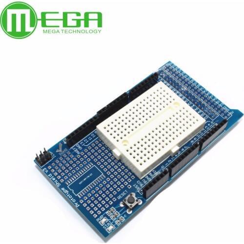 10pcs MEGA ProtoShield V3 prototype expansion board universal board (including bread board)