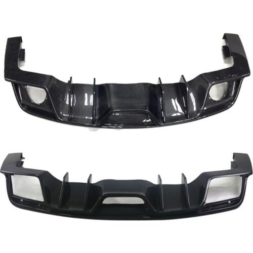 2021 Suitable For Ford 15-17 Mustang Modified Ac Carbon Fiber Ba Lip Medium Gauge Version Small Paage，Us Standard Four Out