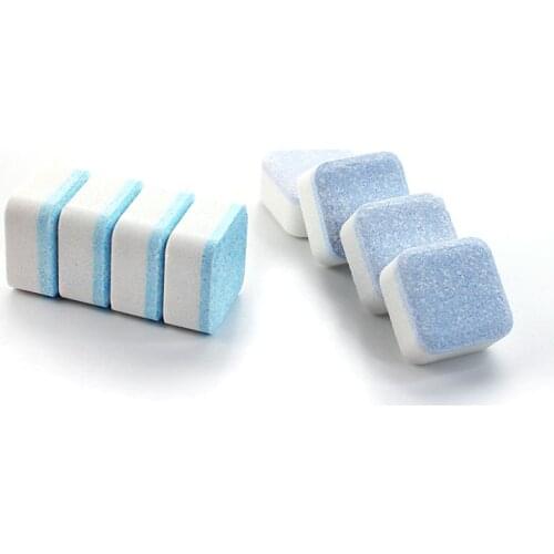 5pcs Washing Machine Cleaner Washer Cleaning Washing Mahine Tabs Laundry Soap Tools Detergent Effervescent Tablet Washer Block