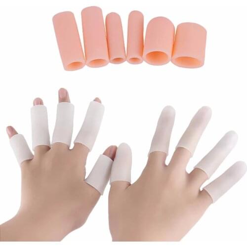 5pcs Silicone Toe Separator Finger Protector Applicator Soft Corn Callus Remover Bunion Corrector Pedicure Tools Foot Care Tool