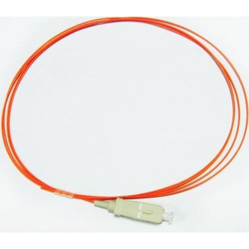 50pcs/lot MM 50/125 Multi Mode OM1 Simplex 3Meter 0.9mm SC/UPC Fiber Pigtail Good durability