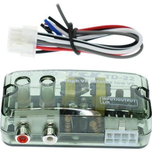 Auto Stereo Audio REM Subwoofer High To Low Level Output Converter ACC Control