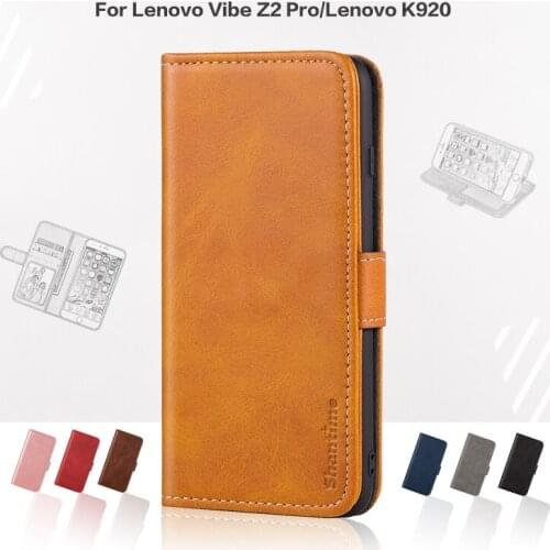 Flip Cover For Lenovo Vibe Z2 Pro Business Case Leather Luxury With Magnet Wallet Case For Lenovo K920 Phone Cover