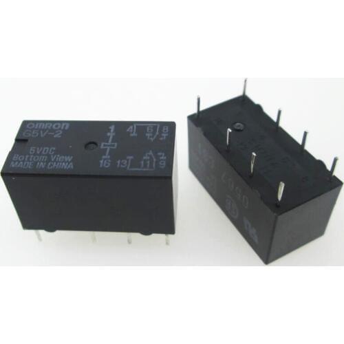 HOT NEW 5V relay G5V-2-5VDC G5V-2 5VDC G5V2 5V 5VDC DC5V 8PIN