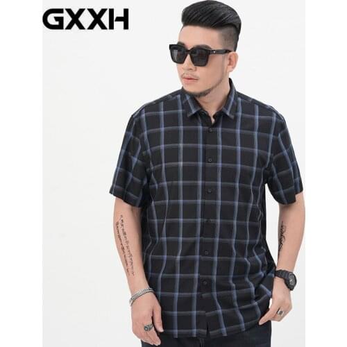 Мужские клечатые рубашки GXXH China At AliExpress
