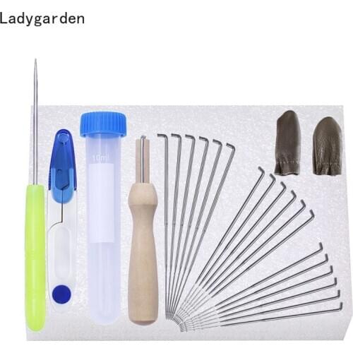 25PCS Felting Needles Pin Tool Wool Pins Knitting Needle Craft Handmade Supplies Felting Starter Tool Sewing Making Accessories