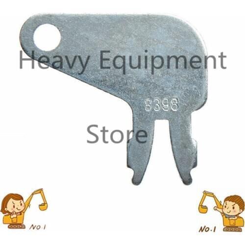 5PC 8398 Master Disconnect Key 8H-5306 for Caterpillar CAT 313B 313D 313D2, 313 CAT 1090 1190 1190T 120G