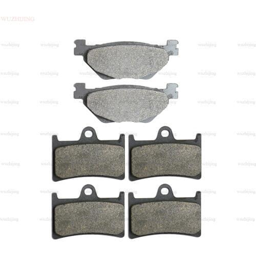 Brake Pads set fit for YAMAHA XV 1700 Road Star (02-07) 1700 Midnight (06-07) 1700 Warrior (06-09) Front Rear