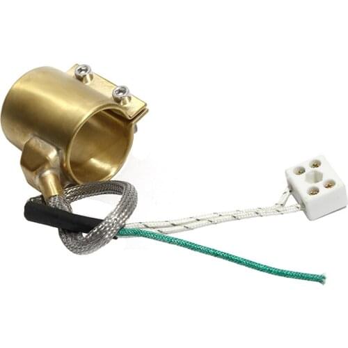 60mm Inner Diameter 30~40mm Height Brass Band Heater 110V/220V/380V 250W/300W/340W Fully Enclosed Electric Heating Ring