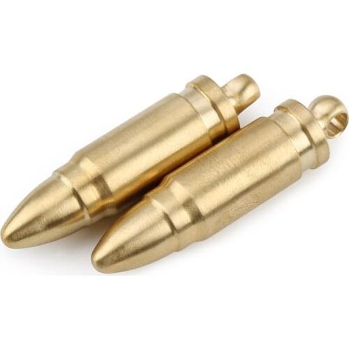 Outdoor Key Chain Accessories Pendant Brass EDC Key Pendant EDC Multi Tools Paracord Beads