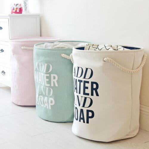 New large alphabet EVA Laundry Hamper Folding Clothes Storage Baskets Home decoration storage barrel kids toy organizer bucket