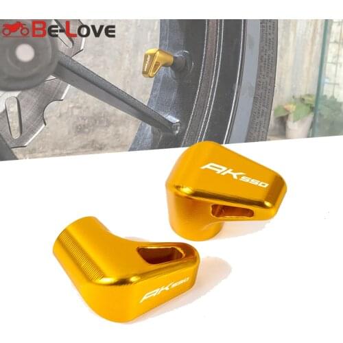 New With Logo "AK550“ For KYMCO AK550 AK 550 ak550 2017-2019 2018 2020 CNC Accessorie Wheel Tire Valve Stem Caps Airtight Covers