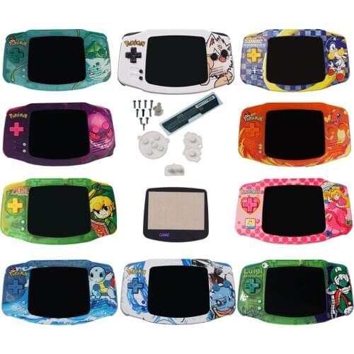 Custom UV Printed Shells for GAMEBOY Advance IPS LCD Housing For GBA IPS DIY