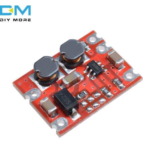 5PCS S09 DC-DC Automatic Buck Boost Power Step Up Down Board Module Input 3V-15V Output 3.3V/5V Electronic DIY PCB