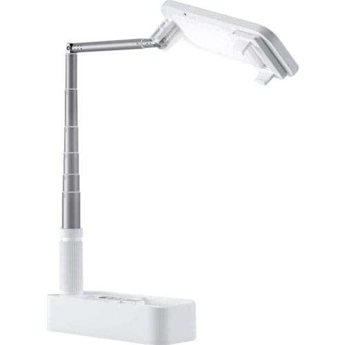 Top Deals Foldable Selfie Light, Rechargeable Stand with Phone Holder and Remote Control , for Live Streaming and Photography