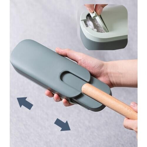 1 Pcs Electrostatic Dust Removal Brush Stick Hair Household Lint Rollers Clothing Hair Removal Brush Hair Removal Brush