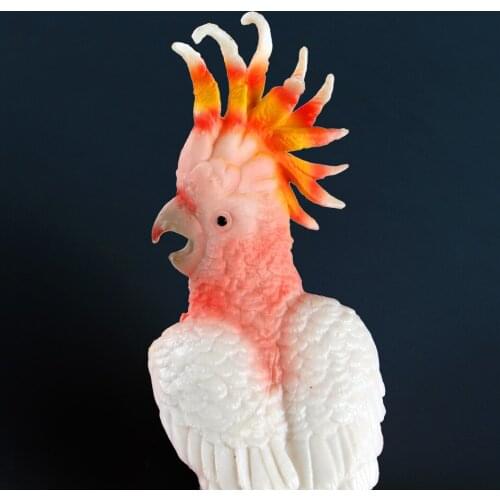 2017 New Products Childrens Toys Cacatuidae Simulated Wild Animal Model