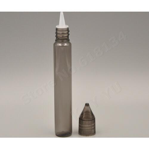 3800pcs 15ml PET dropper bottle, liquid black bottle with crystal cap