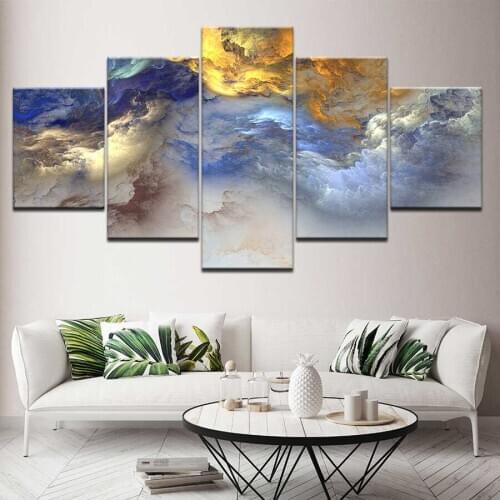 Abstract colorful clouds landscape Diamond Painting 5 Piece Diy Full Square Round Drill Diamond Embroidery Sale Mosaic AA2556