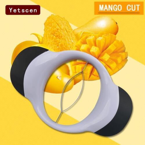 Large Size Mango Corer Slicer Cutter Hand Cutter Mango splitters Peach Stoner Corer fruit chopper splinter slicer cutter
