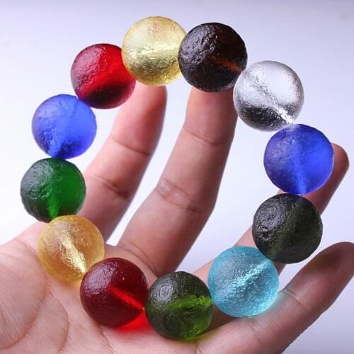 Moldavite Czech Meteorite Bracelet Impact Glass Rough Stone Hand Catenary Crystal Energy Stone Bracelets for Women