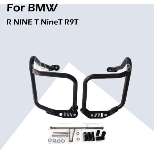Dumb Black Motorcycle Accessories Engine Protetive Guard Crash Bar Protector For BMW R NINE T NineT R9T 2014 2015 2016