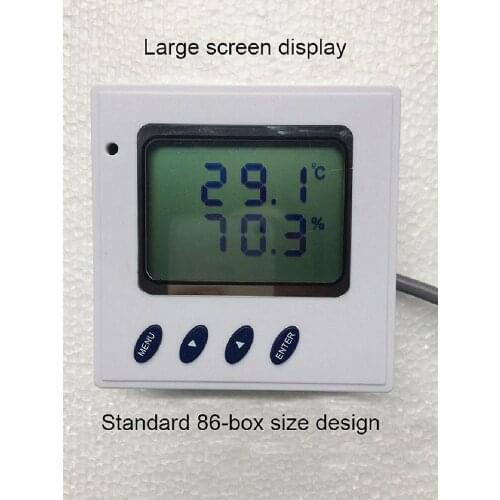 Temperature and humidity transmitter sensor RS485 Modbus RTU protocol Industry high precision probe Screw terminals for wiring