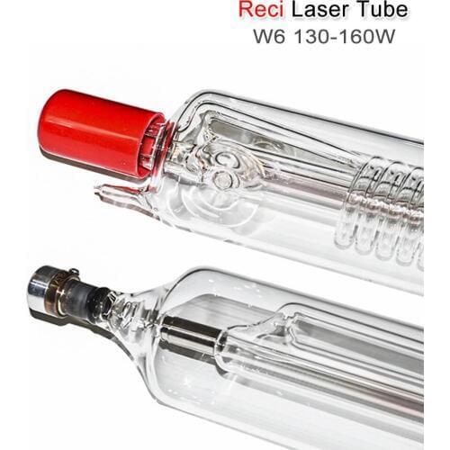 Reci W6 130W CO2 Laser Tube Wooden Case Box Packing Length 1650 Dia. 80mm for CO2 Laser Engraving Cutting Machine S6 Z6
