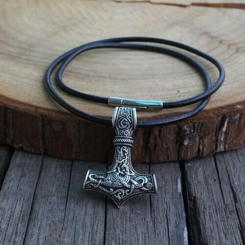 Viking hammer pendant men mencklace pendant