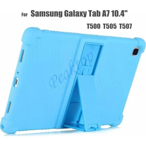 Soft Case for Samsung Galaxy Tab A7 10.4 2020 Tablet Stand Cover for Samsung Galaxy Tab A7 10.4 SM-T500/T505/T507 Protect Shell