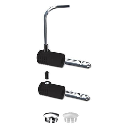 WALLHUNG WC FIXING SET TO FIX THE WALLHUNG WC & BIDET FROM SIDES OR SEAT COVER HOLES