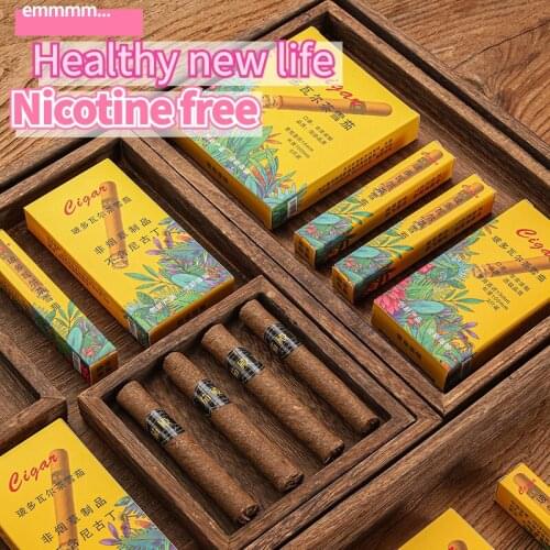 2021newhealthy tea cigarettes for men and women, nicotine-free alternative tobacco products, smoking cessation popular lifestyle