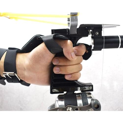 Professional fishing slingshot set powerful all-around fishing catapult outdoor shooting hunting tool fishing reel dart guard