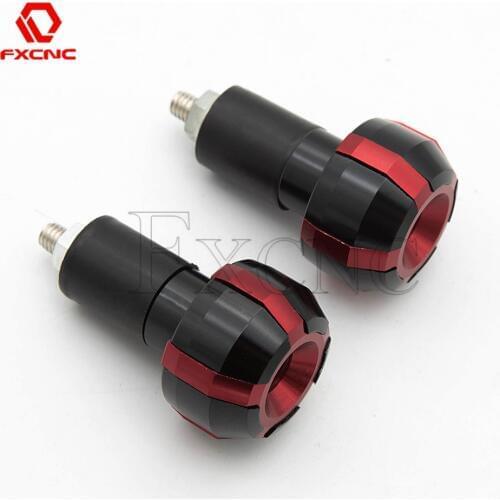 22mm 7/8" CNC Aluminum Motorcycles Handlebar Steering Counterweight Fists Hand Grips Bar End For Yamaha YZF R1 R6 MT07 MT-09 07