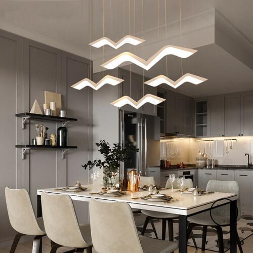 Modern Led Pendant Lights For Dining Living Room Bar suspension luminaire suspendu Pendant Lamp Fixtures