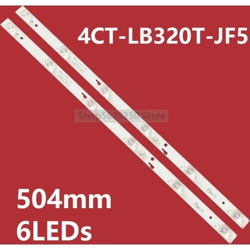 2Pcs x LED Backlight for JL.D32061330-004GS-M 004AS 057GS 4CT-LB320T-JF5 4C-LB320T- GY6 JF3 JF4 035-320-3030-GC