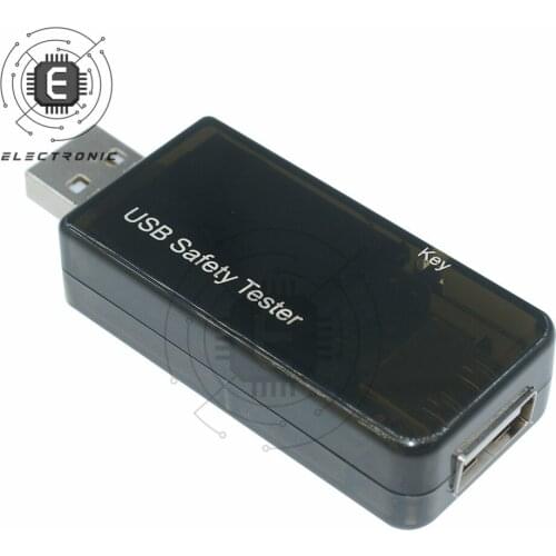 USB Security Tester LCD Display Mini USB Current Voltage Capacity Power Testing Instrument Mobile Phone Charger