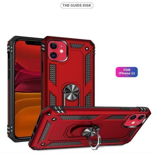 LS Army 360 Full Shockproof Phone Case For iPhone 12 promax 12mini iphone 5s Case for iphone 678plus XR XS MAX Cover with Ring