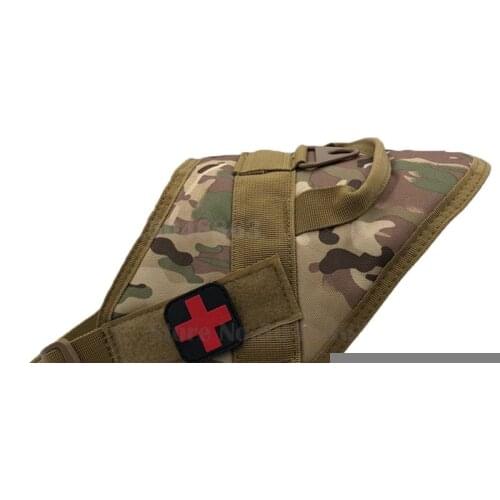 Military Tactical Dogs Training Vest Molle Compact Vest Harness Dog Clothes Load Bearing Harnesses SWAT Large Dog Pet Jacket