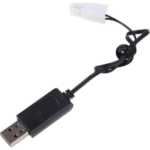 Charging Cable Battery USB Charger Ni-Cd Ni-MH Batteries Pack KET-2P Plug Adapter 9.6V 250mA Output Toys Car