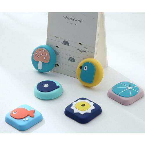 1PCS Silicone Door Crash Pad Self-adhesive Wall Protective Film Toilet Bumper Buffer Cover Stopper Door Silencer Pad Hotselling