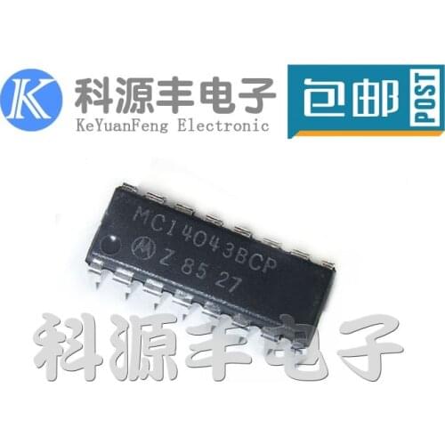 100% New&original MC14043BCP MC14043 CMOSR-S DIP16 In Stock