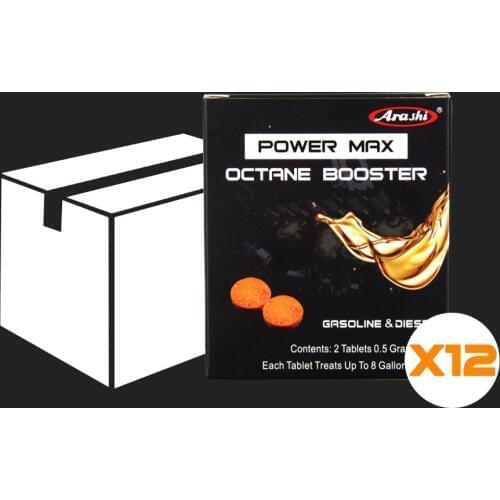 12 Pack Arashi Octane Booster Motorcycle Gas Saving Fuel injector Cleaner Fuel Reducing Oil Cleaning Clean CBR1000 CBR600 1000CC