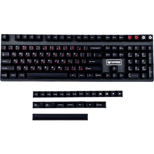 130 DSA Laser Custom Keycaps Japanese Thick PBT 104 87 61 YMD96 KBD75 FC980M Tada68 Keycap For MX Mechanical Keyboard