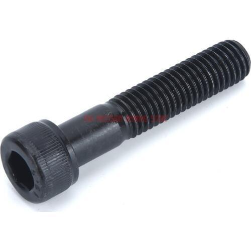 2021 M8 Lengthen Din912 12.9 High Strength Alloy Steel Cup Head Hexagonal Reverse Thread Black Left Tooth Bolt Anti-tooth Screw