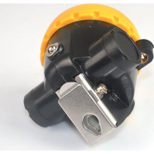 36pcs/lot Cordless LED Miner Cap Lamp Miners Headlamp Mining Lights